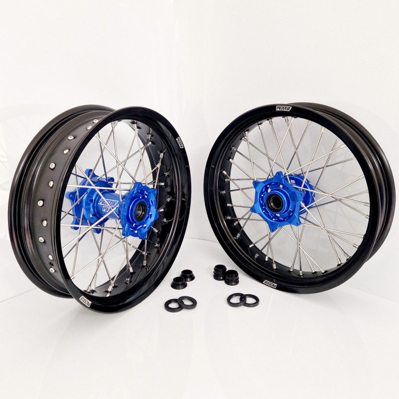 Paire de roues Supermoto Sherco - Personnalisable Paire de roues Supermoto Sherco - Personnalisable