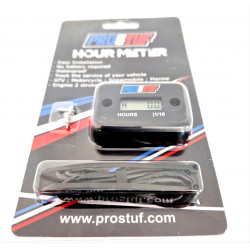 Compteur Heures Fil - Noir