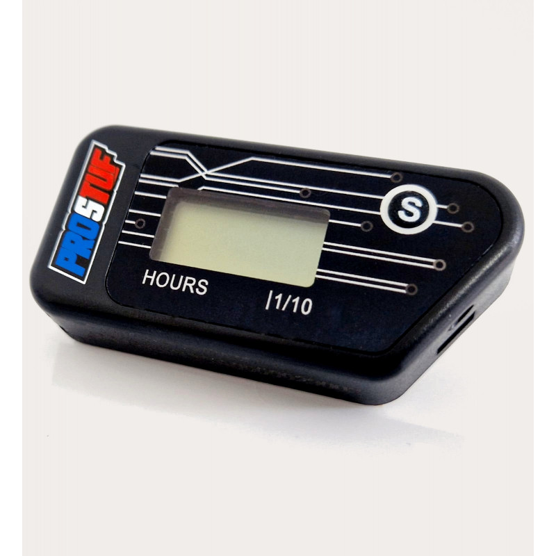Compteur Heures Sans Fil - Noir Compteur Heures Sans Fil - Noir