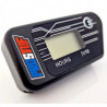 Compteur Heures Sans Fil - Noir Compteur Heures Sans Fil - Noir