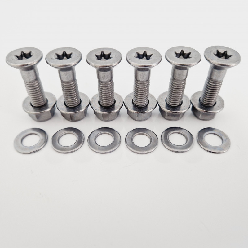 Kit Sprocket Screws x6 (Torx) - M8x26mm - European bikes