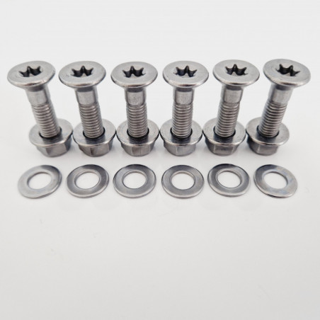 Kit Vis de Couronne x6 (Torx) - M8x26mm - Motos Européennes