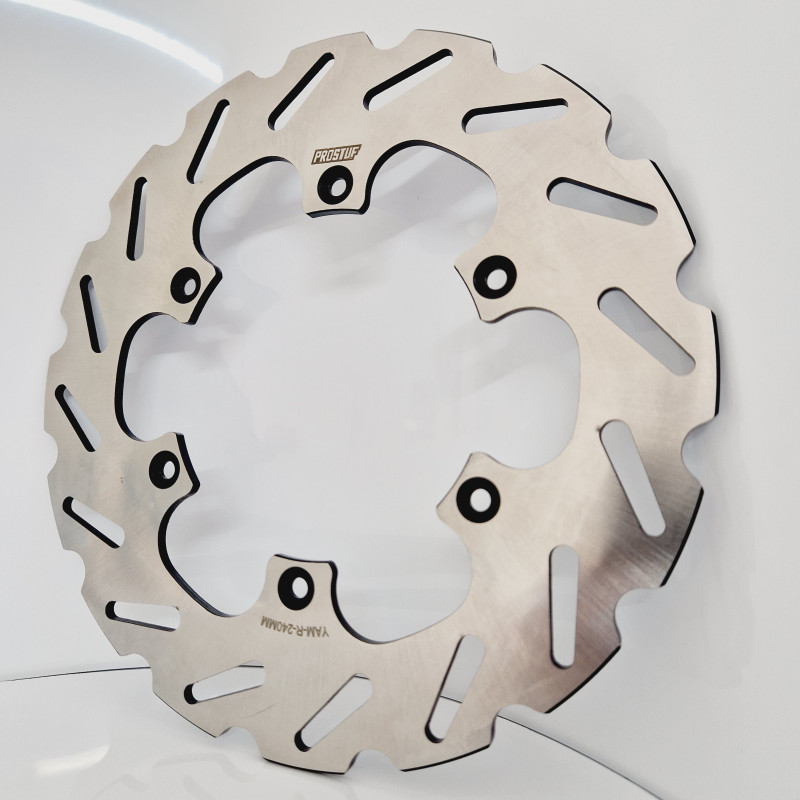 Rear Brake Disc + screws included - Prostuf - 240 mm - Fantic + Yamaha 125/250 YZ 22-25 + 250 YZF 21-25 + 450 YZF 20-25