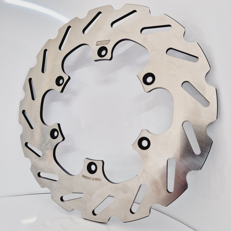 Disque Arrière Prostuf + vis incluses - 245 mm - Fantic + Yamaha 125YZ 02-21 + 250YZ 02-21 + 250YZF 02-20 + 450YZF 03-19