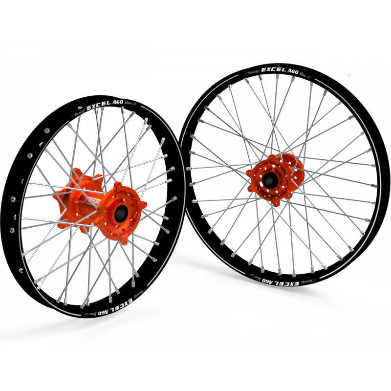 Paire de roues MX FUSION - Excel A60 - KTM - Personnalisable