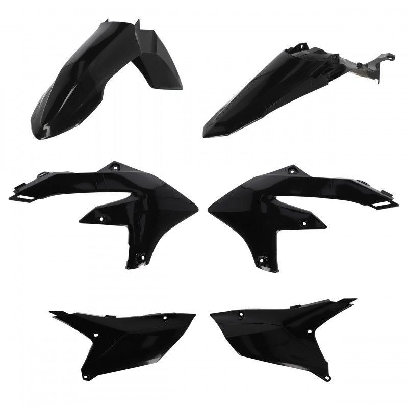 Kit plastique Yamaha YZF450 2023 + YZ450 FX 2023 - Noir