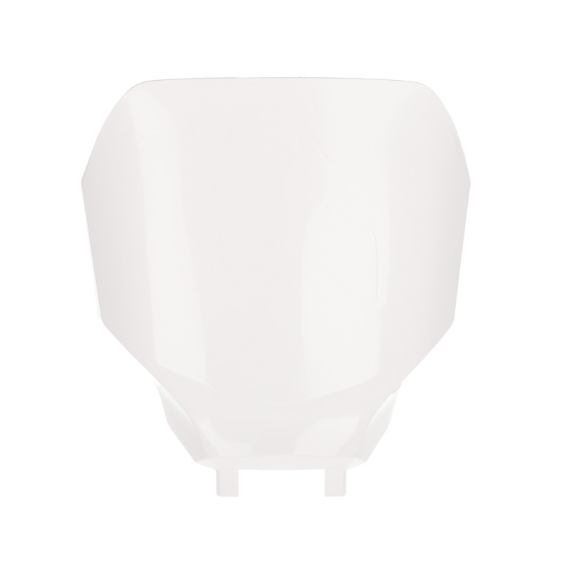 FRONT NUMBER PLATE YAMAHA YZF450 2023 + YZ450 FX 2023 - WHITE