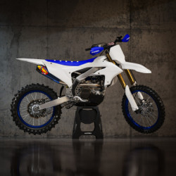 Full kit plastique Yamaha YZF450 2023 + YZ450 FX 2023 - Blanc