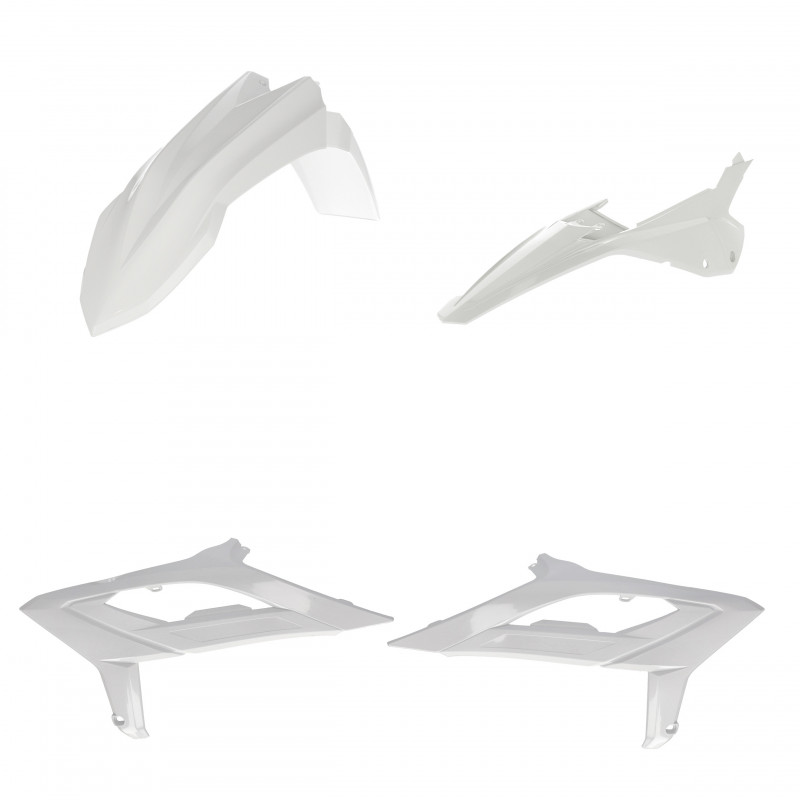 Kit plastique Beta RR 2T 125/200/250/300 2023 + RR 4T 350/390/430/480 2023 - Blanc