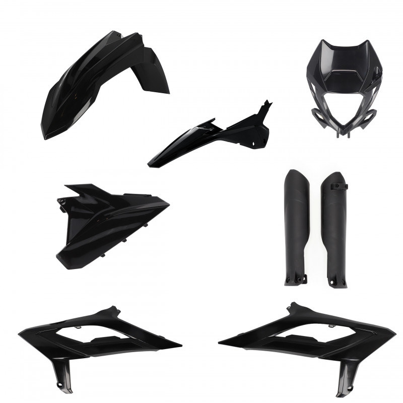 Full kit plastique Beta RR 2T 125/200/250/300 2023 + RR 4T 350/390/430/480 2023 - Noir