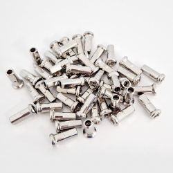 Aluminum Nipple (unity) - 3.2 mm (9G) - Front Wheel - Grey 