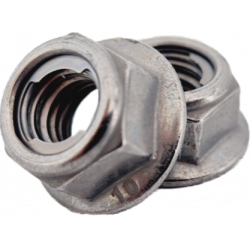 Nuts for sprocket screws