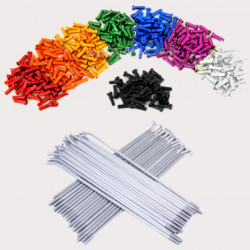 Pack Rayons + Écrous (pack x36) - Spécifique roue PROSTUF - Personnalisable