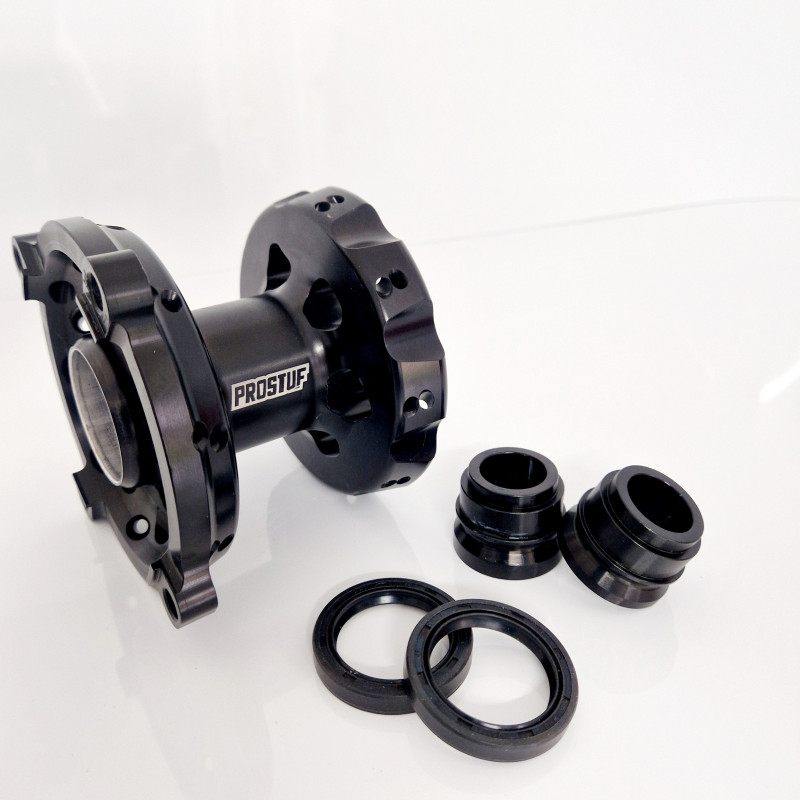 Moyeu Avant - Kawasaki 125-250 KX 93-03 + 500 KX 94-04 - Noir