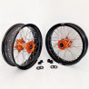 Paire de roues Supermoto KTM - Personnalisable Paire de roues Supermoto KTM - Personnalisable