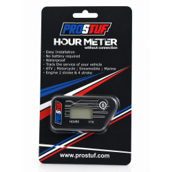 Compteur Heures Sans Fil PROSTUF - Noir