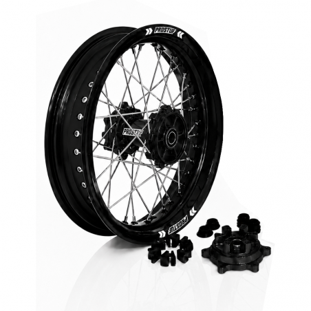 PROSTUF Supermoto Rear Wheel with Cush Drive - Triumph TF 250/450 C-E-X-RC - Customizable