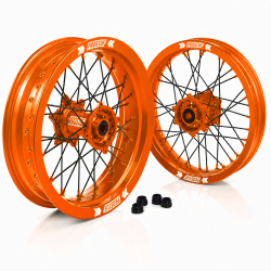 Paire de roues Supermotard PROSTUF - 100% Personnalisable