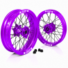 Paire de roues Supermotard PROSTUF - 100% Personnalisable