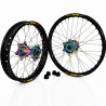Paire de roues Enduro FUSION - Excel Takasago - Husaberg - Personnalisable