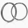 Jante avant + arrière PROSTUF - 21 x 1.60 - 19 x 2.15 - Titanium