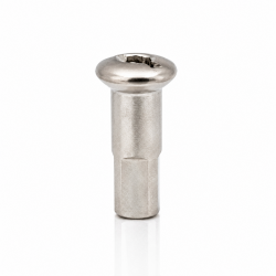 PROSTUF Brass Nipple - unit - 3.2 mm / 10G - Silver