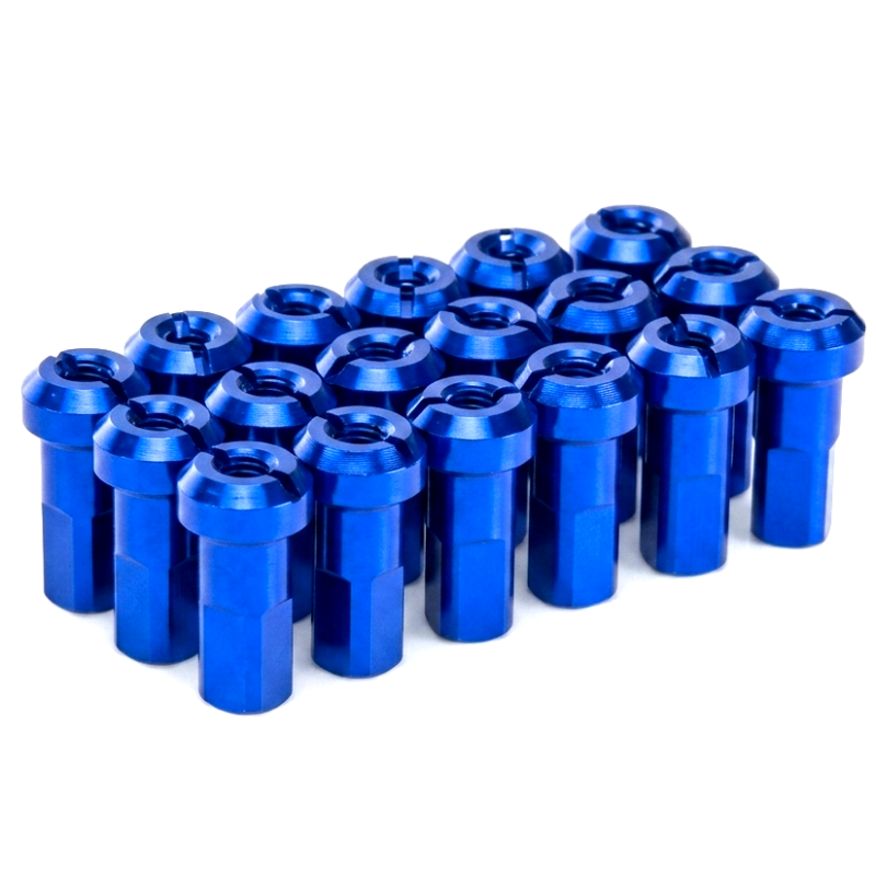 PROSTUF Aluminum Nipples pack 3.2 mm / 10G (pack x32) - Blue