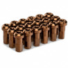 Pack écrous Rayons PROSTUF - Aluminium 4 mm / 8G (pack x36) - Bronze