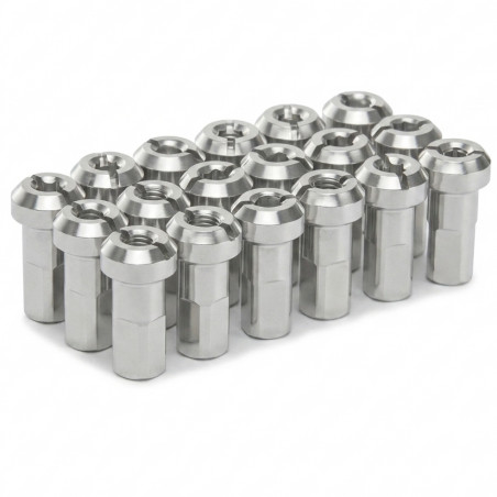 Pack écrous Rayons PROSTUF - Laiton 4 mm / 8G (pack x36) - Gris