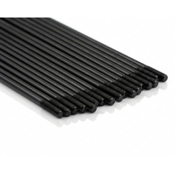 Pack rayons inox arrière PROSTUF - Enduro 18x2,15 (pack x36) - Noir
