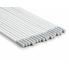 Pack rayons inox arrière PROSTUF - Enduro 18x2,15 (pack x36) - Blanc