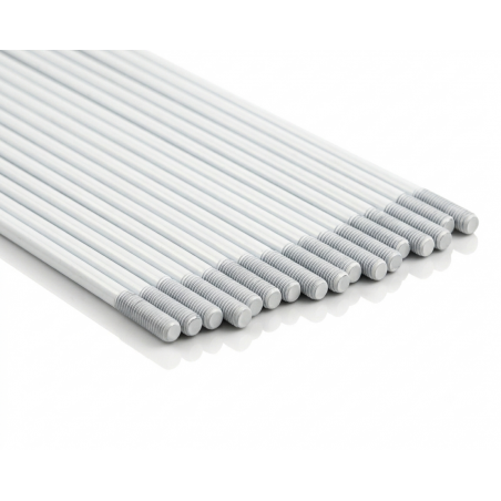 Pack rayons inox avant PROSTUF - Surron Ultra Bee - 4 mm / 8G - 21x1.60 (pack x36) - Blanc
