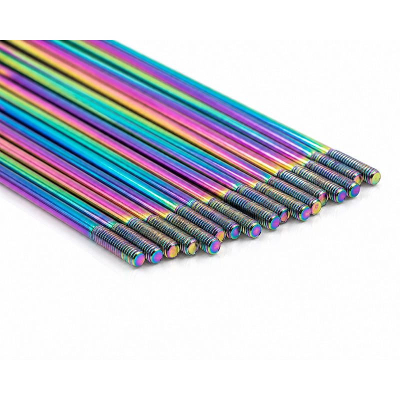 PROSTUF Honda front stainless steel spoke pack - 21x1.60 (pack x36) - Rainbow