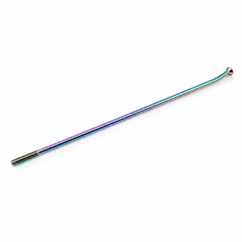 PROSTUF Stainless steel spoke - unit - Rear wheel 18" - Disc side - Rainbow