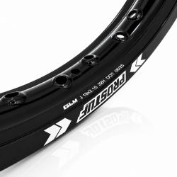 PROSTUF rear rim with 32 holes - 19 x 2.15 - Black