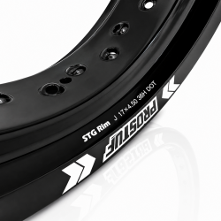 PROSTUF rear rim - 17 x 4.50 - Black
