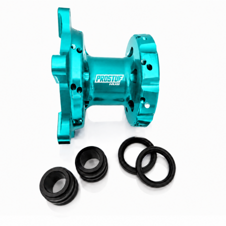 Moyeu Avant PROSTUF - GASGAS 04-20 + Rieju 21-25 - Turquoise