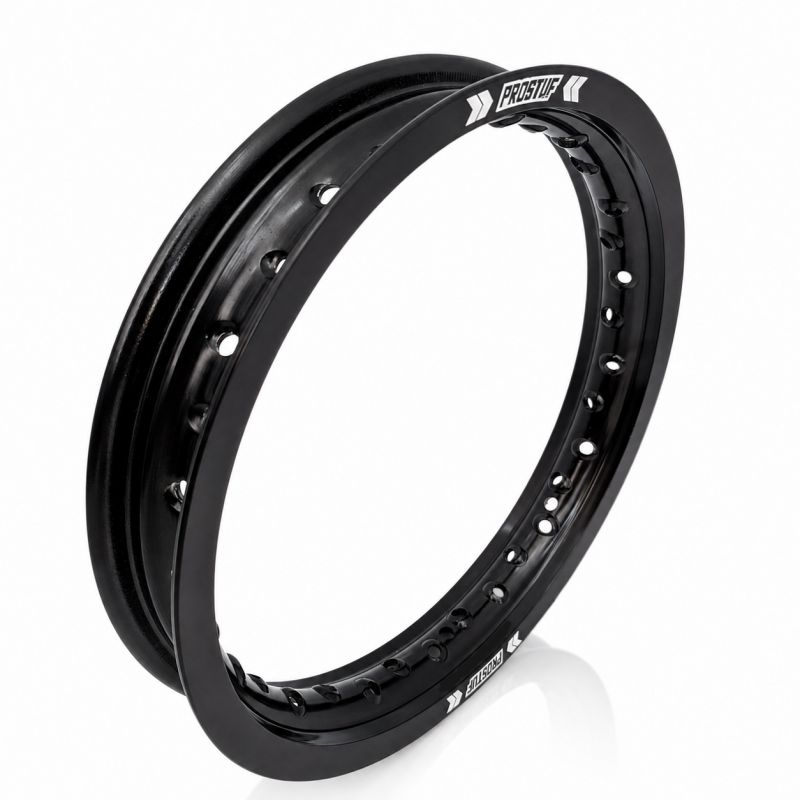 Jante avant / arrière PROSTUF - 12 x 1.60 - Noir