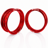 Jante avant + arrière PROSTUF - 17x3.50 & 17x4.50 - Rouge