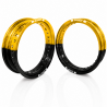 PROSTUF front rim + rear rim - 17x3.50 & 17x4.50 - Gold/Black