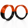 PROSTUF front rim + rear rim - 17x3.50 & 17x4.50 - Orange/Black